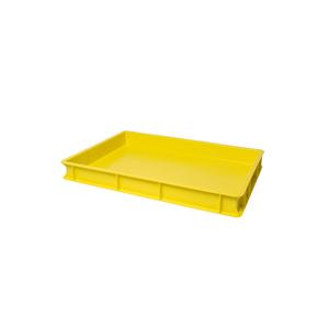 VASCHETTA PIZZA cm.60X40x7h POLIETILENE GIALLO ZOLFO