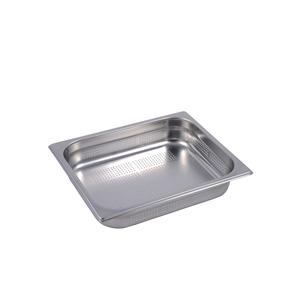 BACINELLA FORATA TUTTA GN1/2 32,5X26,5X10H ACCIAIO INOX