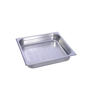 BACINELLA FORATA TUTTA GN2/3 cm.35,4,32,5x10H ACCIAIO INOX