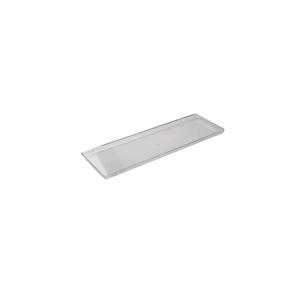 VASSOIO RETTANGOLARE cm.58x19,5 POLICARBONATO TRASPARENTE