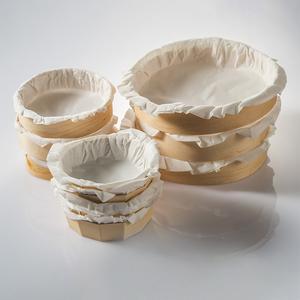 TEGLIA ROTONDA cm.12x4h LEGNO CARTA DA FORNO