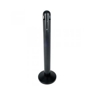 PUNTO FUMATORI lt.3 grigio scuro ACCIAIO INOX
