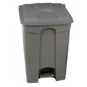 CONTENITORE CON PEDALE lt.90 polipropilene grigio STEP-ON