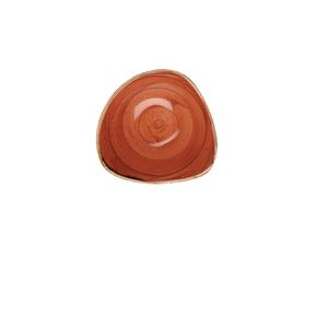 CIOTOLA TRIANGOLARE cm.18,7 cl37 arancio speziato STONECAST