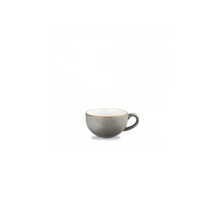 TAZZA CAPPUCCIO cl.22,7 grigio puntinato STONECAST