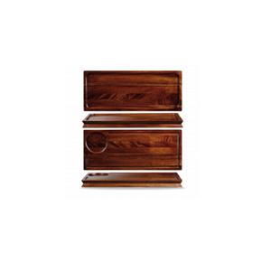 VASSOIO CON IMPRONTA cm.16,5x40 acacia WOODEN BOARDS