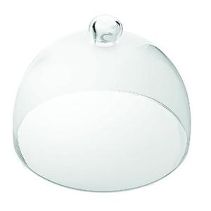 CAMPANA TONDA cm.28x20,5h vetro trasparente 16-1354C