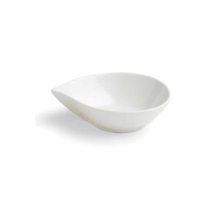 BOLO A GOCCIA cm.15x13x4h porcellana bianca TENDENCE