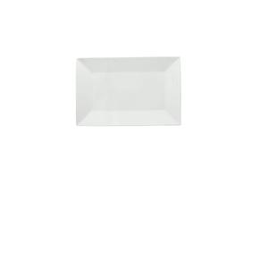 PIANO RETTANGOLARE cm.33x20x2,30h porcellana bianca PLAIN