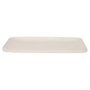 PIATTO RETTANGOLARE cm.33x20 porcellana bianca INFINITY