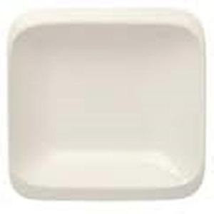 PIATTO FONDO cm.19,5x19,5X4,2h porcellana bianca INFINITY
