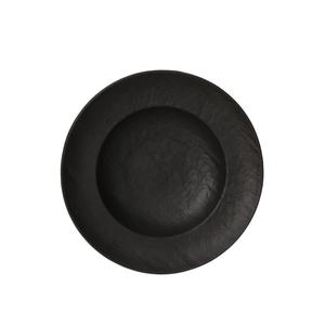 PASTA BOWL cm.25x4,70h porcellana effetto ardesia VULCANIA