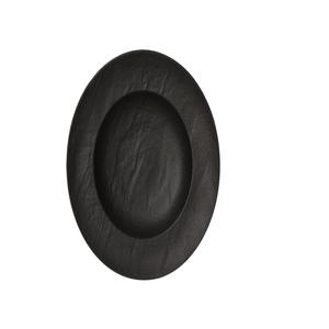 PASTA BOWL cm.29x4,70h porcellana effeto ardesia VULCANIA