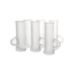 BICCHIERE VODKA SATINATO C/MANICO cl.5,5 cm.3,6x11,4h PARMA