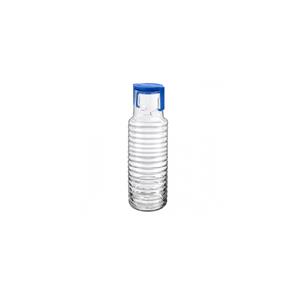 BOTTIGLIA VETRO lt.1 CON TAPPO BLU ARGO