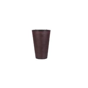 VASO POSACENERE CON SABBIA cm.36x55h WENGE' RESINA