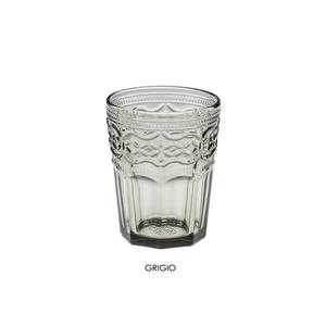 BICCHIERE ACQUA cl.31 cm.9x10h GRIGIO CANNES