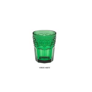 BICCHIERE ACQUA cl.31 cm.9x10h VERDE ABETE CANNES