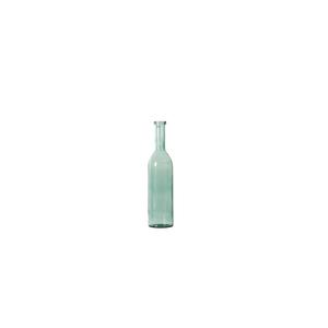 VASO A BOTTIGLIA cm.17xh.75 vetro riciclato VERDE CHIARO
