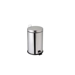 PATTUMIERA A PEDALE lt.20 cm.27x44h acciaio inox BIN PLUS