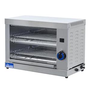 TOSTIERA DOPPIA C/RESISTENZE CERAMICHE E GRIGLIA MT6 SENZA PINZE