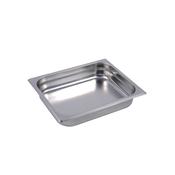 BACINELLA GN 1/2 cm.32,5x26,5xH.20 ACCIAIO INOX LUCIDO AISI 304