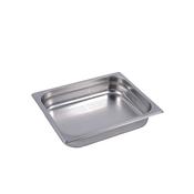 BACINELLA FORATA TUTTA GN1/2 cm.32,5x26,5x6,5H ACCIAIO INOX