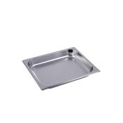 TEGLIA FONDO FORATO GN2/1 cm.65x53x2H ACCIAIO INOX