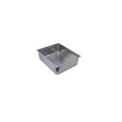 BACINELLA GASTRONORM 2/1 cm.65x53x15H ACCIAIO INOX