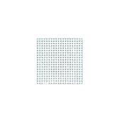 PIATTO QUADRATICO cm.28 vetro BOSSA NOVA 81398