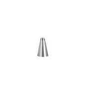 SET BOCCHETTE FORO STELLA 6 pezzi ACCIAIO INOX