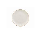 PIATTO PIANO cm.21,7 porcellana STONECAST BARLEY WHITE