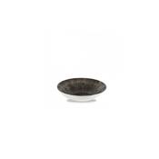 PIATTO FONDO BOWL cm.18 quarzo black STUDIO PRINTS STONE