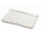 PIATTO RETTANGOLARE cm.28x18 porcellana bianca MINI PARTY