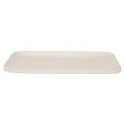 PIATTO RETTANGOLARE cm.28,5x18 porcellana bianca  INFINITY