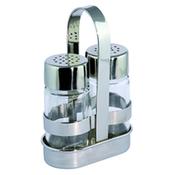 STAND SALE-PEPE 2 PEZZI  cm.4x7,5 acciaio inox EASY