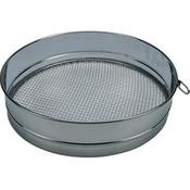 SETACCIO PESCE trama grosso cm.30 ACCIAIO INOX