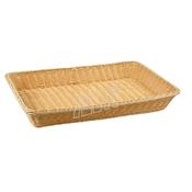 CESTINO PANE GN1/1 cm.53x32 beige RATTAN SINTETICO