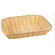 CESTINO GN1/2 cm.32,5x26,5x7h beige RATTAN SINTETICO