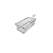 MINI CESTINO PER FRITTI rettangolare cm21x11x6h ACCIAIO INOX