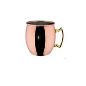 TAZZA BOMBATA MOSCOW MULE cl.50 ACCIAIO INOX LACCATO RAME