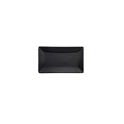 PIATTO RETTANGOLARE cm.25x15 nero BOSTON
