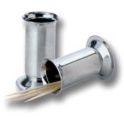 PORTASTECCHI cm.3,5x5,5h ACCIAIO INOX LUCIDO