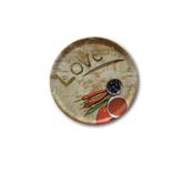 PIATTO PIZZA cm.33 NAPOLI LOVE FLOUR