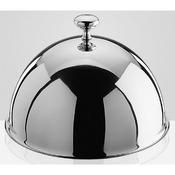 CLOCHE SFERICA CON POMOLO cm.26 ACCIAIO INOX