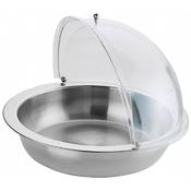 PORTAPANE CON CUPOLA cm.47,5x34h ACCIAIO INOX