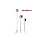 CUCCHIAIO CAFFE' TONDO cm.13 acciaio inox RIFLESSO