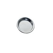 SOTTOBICCHIERE RIGATO cm.10,5 ACCIAIO INOX (cadauno)