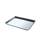 VASSOIO VETRINA cm.26x19x2h ACCIAIO INOX