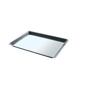 VASSOIO VETRINA cm.31x22x2h ACCIAIO INOX